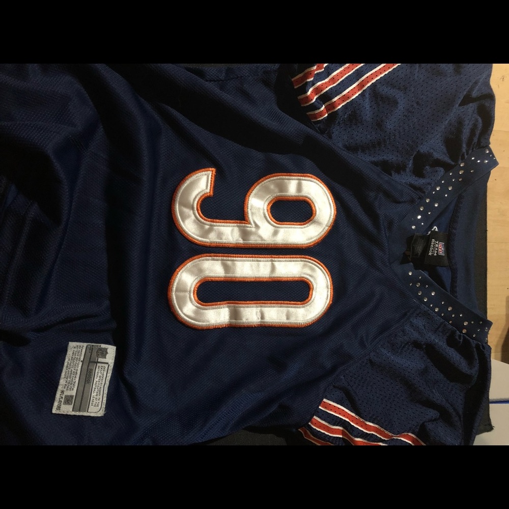 Chicago Bears bling jersey small.